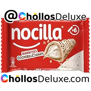 6x Nocilla Cookies&Cream Barritas 129g