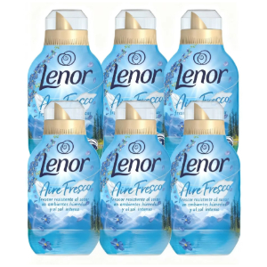 6x Lenor Aire Fresco Suavizante 504ml