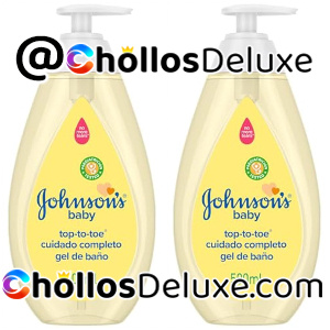 2x Johnson's Baby Top To Toe Gel Bebé 500ml