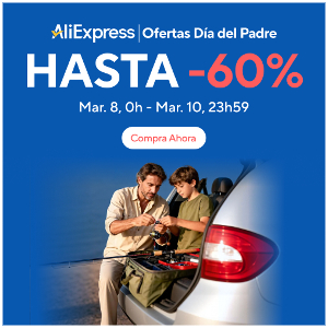 Cupones Día del Padre en Aliexpress