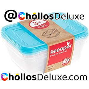 Keeeper Fredo Fresh Set 3 Fiambreras 1,25L