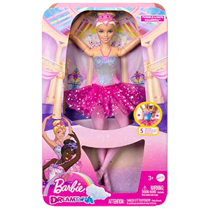 Mattel Barbie Dreamtopia Muñeca Bailarina Luces