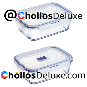 2x Luminarc Pure Box Active Recipiente 1,22L