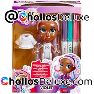 Colour N Style Friends Muñeca Colorear