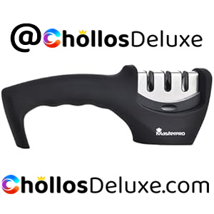MasterPRO Foodies Afilador Cuchillos Acero