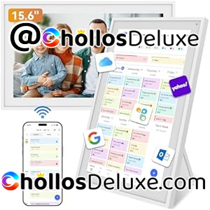 Tabwee Calendario Digital 15,6" Familiar