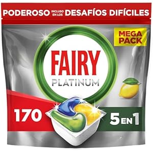 170 Cápsulas Fairy Platinum Limón