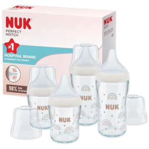 4x Nuk Perfect Match Biberones Cristal