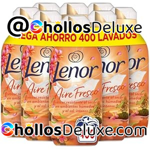 8x Lenor Flores Tropical Suavizante