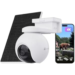 Ezviz EB8 Pro 4G Cámara Vigilancia +Solar
