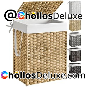 Songmics LCB51NL Cesta Lavandería 90L
