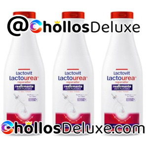3x Lactovit Lactourea Gel De Baño Reafirmante 550ml