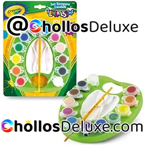 Crayola 12 Témperas Lavables +Pincel