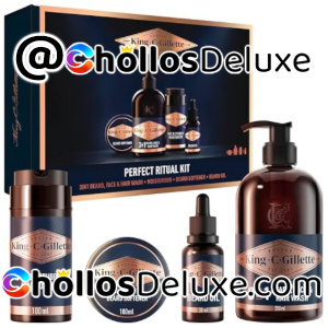 King C Gillette Kit Barba Rutina