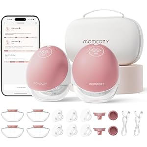 Momcozy M9 Sacaleches Eléctrico Manos Libres