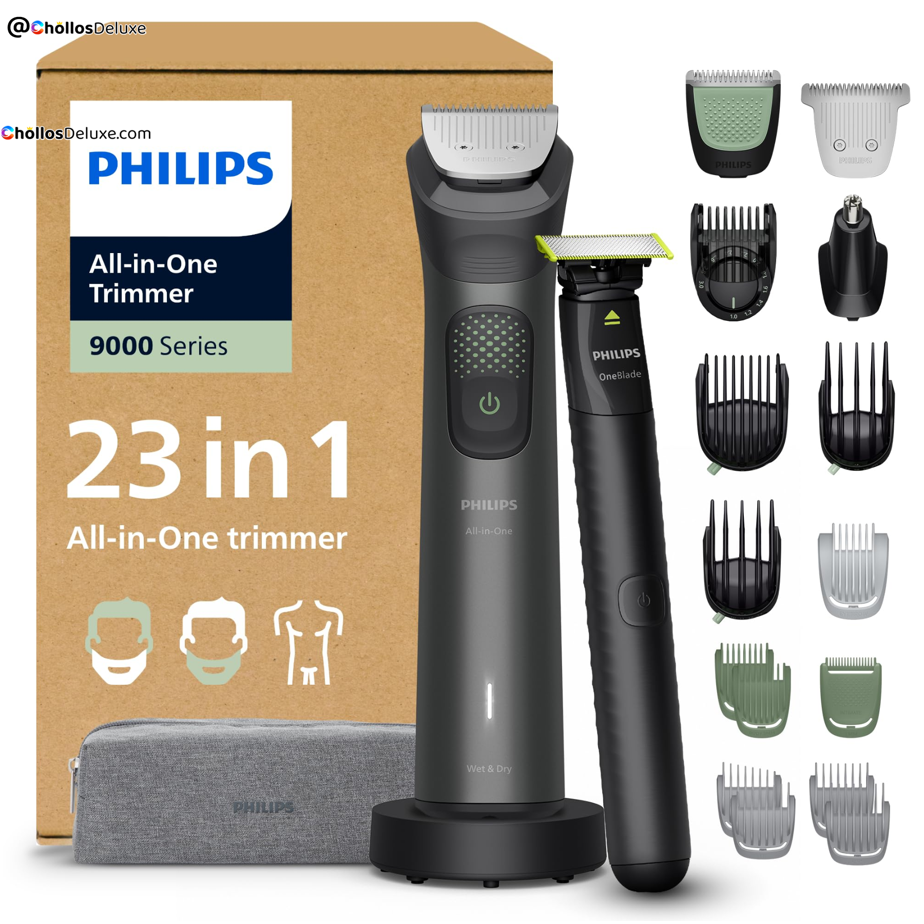 Philips Serie 9000 Recortadora OneBlade