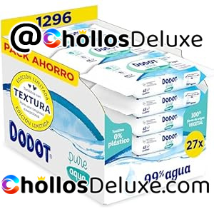 1296 Toallitas Bebé Dodot Pure Aqua