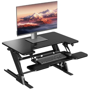 Convertidor Escritorio Elevable Doble Monitor