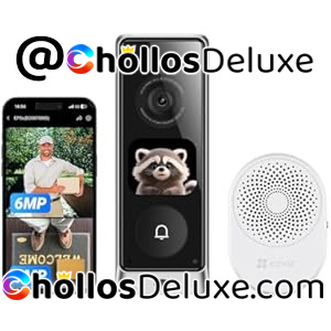 EZVIZ EP8 Ultra Timbre Inteligente Doble Cámara
