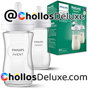 2x Philips Avent Biberón Cristal 240ml