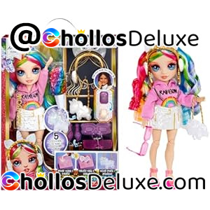 Rainbow High Amaya Muñeca Creative Crystals