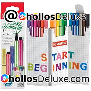 Stabilo Pen 68 Rotuladores 18 Colores