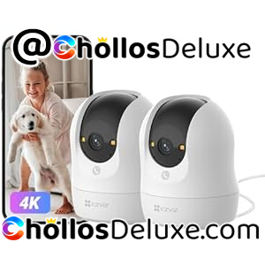 2x EZVIZ C6N G1 4K Cámara Interior