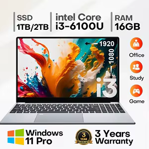 Portátil 15,6" Intel i3 6100U 16GB