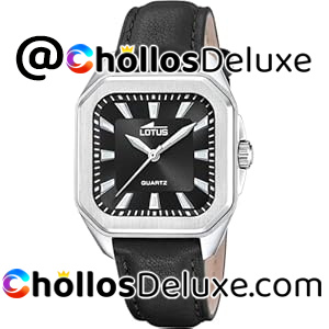 Lotus 18968/6 Reloj Mujer Cuero Negro