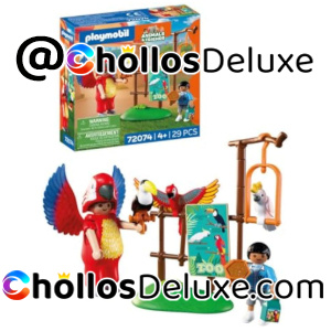 Playmobil Zoo Mascota Aves Tropicales