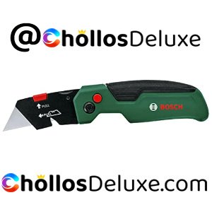 Bosch Cúter Plegable Acero +3 Cuchillas