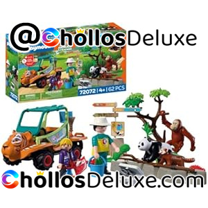 Playmobil Zoo Vehículo Cuidador Animales