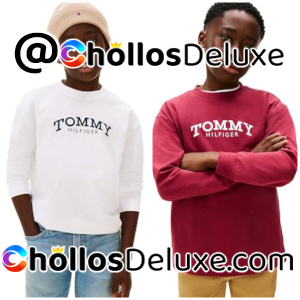 Tommy Hilfiger Camiseta Manga Larga para niños