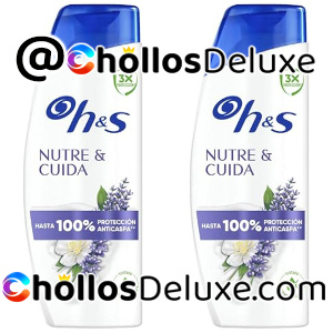 2x H&S Nutre Cuida Champú 300ml