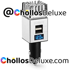 Technaxx TX-130 Purificador Aire Coche +USB