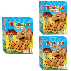 3x Artiach Dinosaurus Huevos Galletas 140g