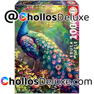 Educa Jardín Pavo Real Puzzle 1000 Piezas