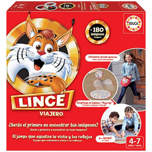 Educa Lince Viajero Juego Mesa Portátil