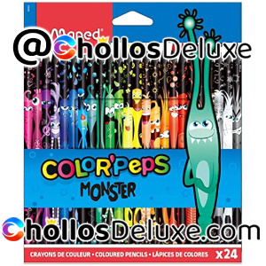 Maped Monster 12 Lápices Colores Madera
