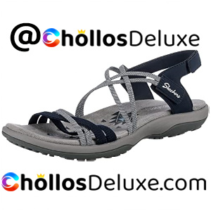 Skechers Reggae Slim Takes Two Sandalias Mujer