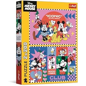 Trefl Disney Puzzle 2 en 1 200 Piezas