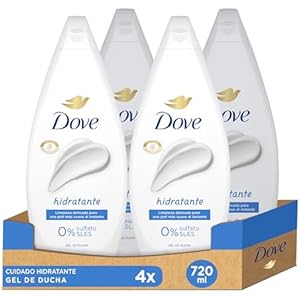 4x Dove Gel Ducha Hidratante 720ml