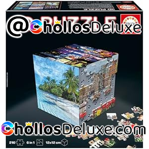Educa Puzzle 3D Viajes Cubo 216 Piezas
