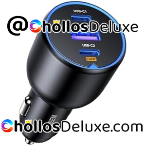 Ugreen 130W Cargador Coche USB C