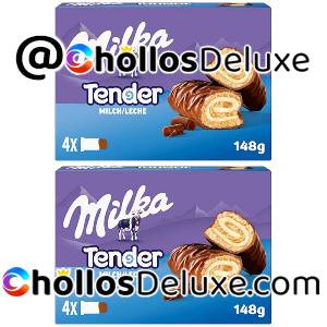 2x Milka Tender Barritas Chocolate 148g