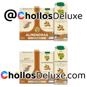 12x Vivesoy Bebida Almendras 1 Litro