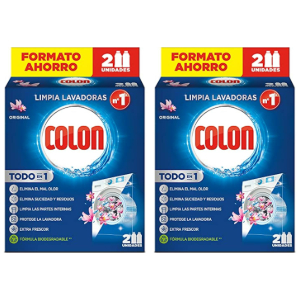 2x Colon Limpia Lavadoras 2 Unidades