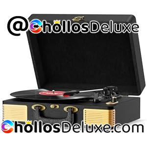 Tocadiscos Maletín Bluetooth 3 Velocidades