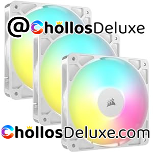3x Corsair RS120 ARGB Ventiladores 120mm