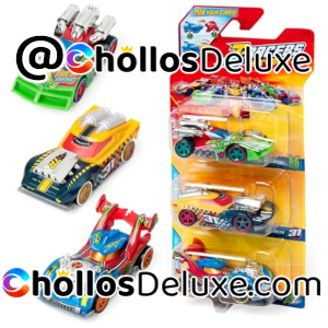 3x T-Racers Mix N Race Coches